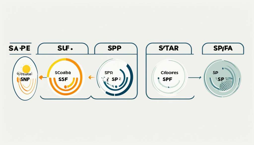 SPF rating chart