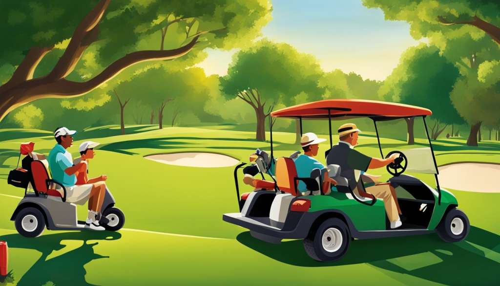 Social golf events