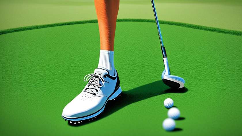 Spikeless golf shoes