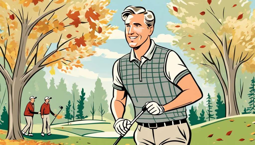 Transitional golf wear for fall