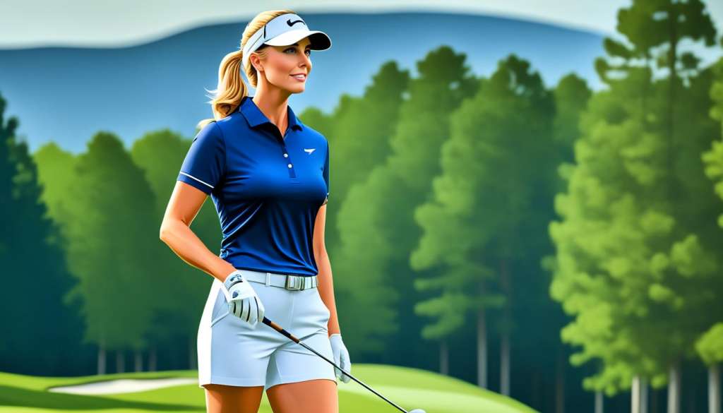 Trendy golf tops for women