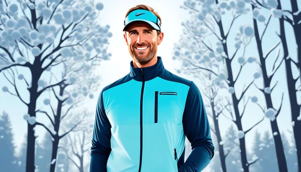 UV-resistant golf jackets for winter