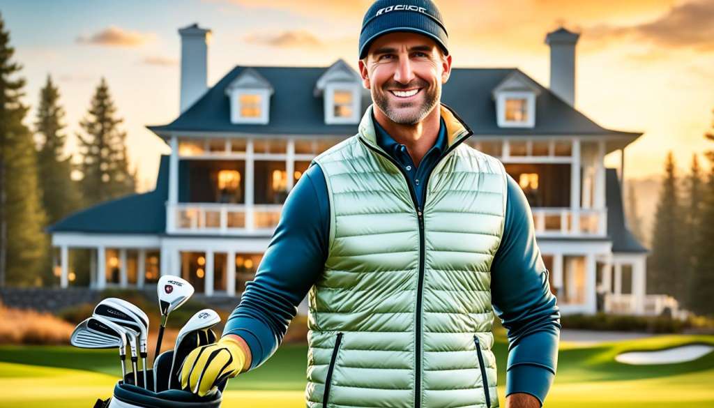 Versatile golf wear for course and clubhouse