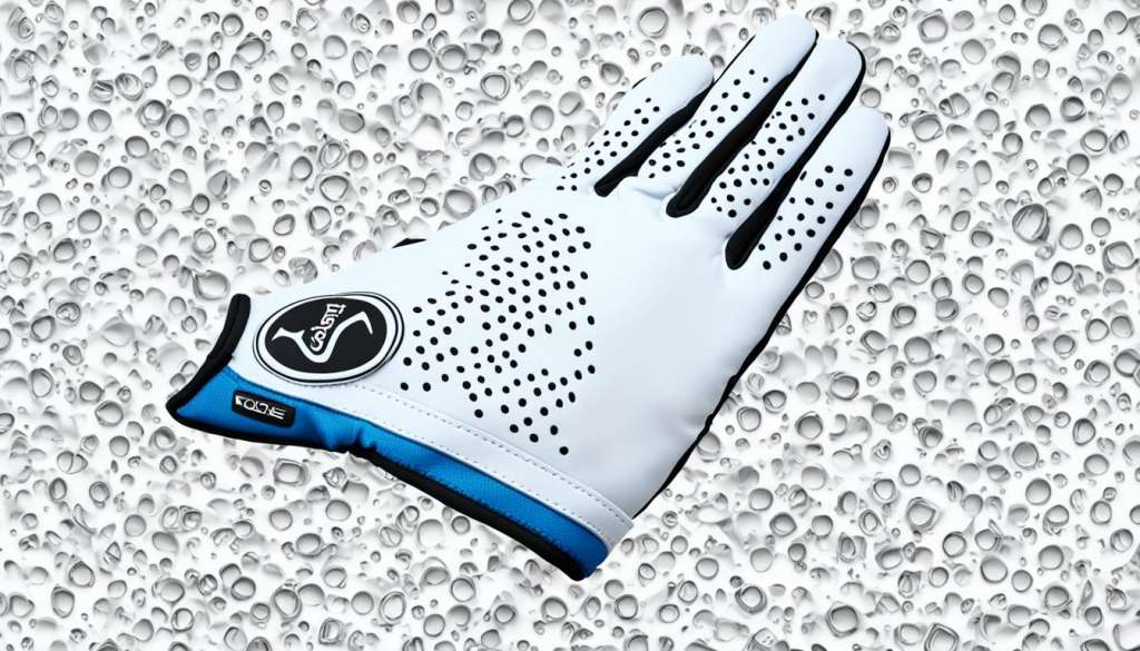 Weatherproof golf gloves