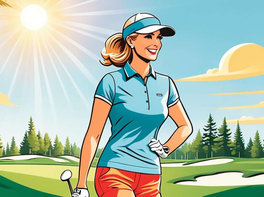 Women's golf clothes