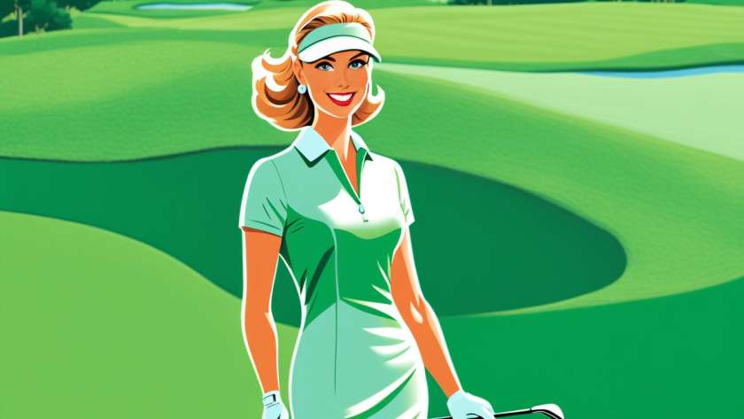 Women's golf dress