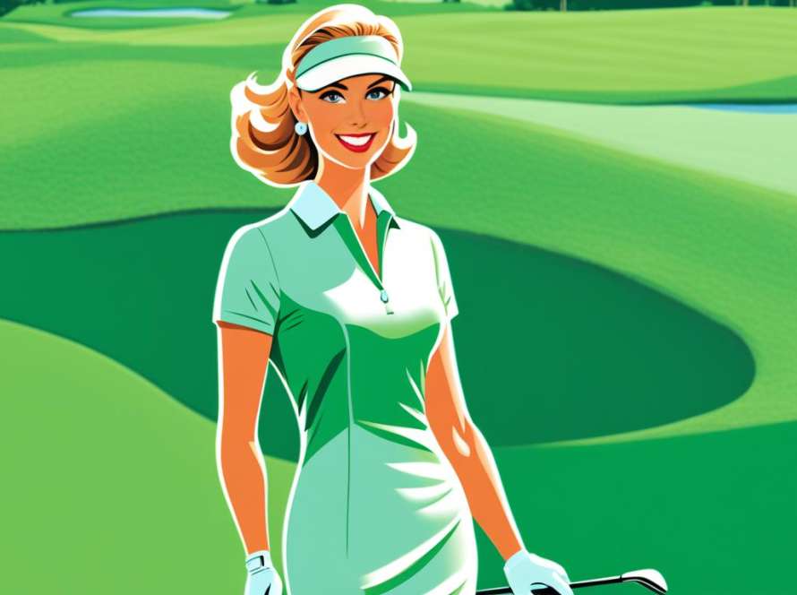 Women's golf dress