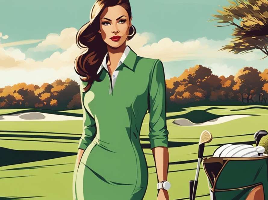 Women's golf dresses