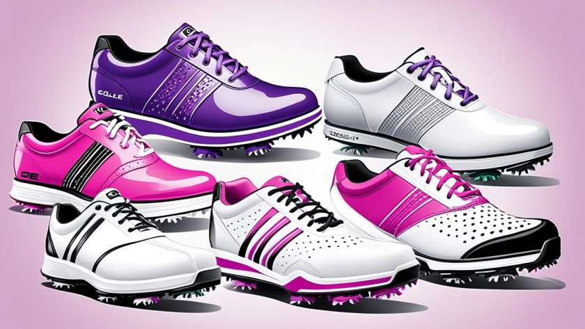 Women's golf shoe styles