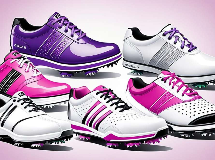 Women's golf shoe styles